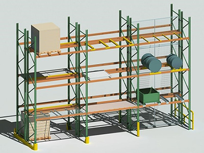 Teardrop Pallet Rack(2 Inch Pitch American Standard)